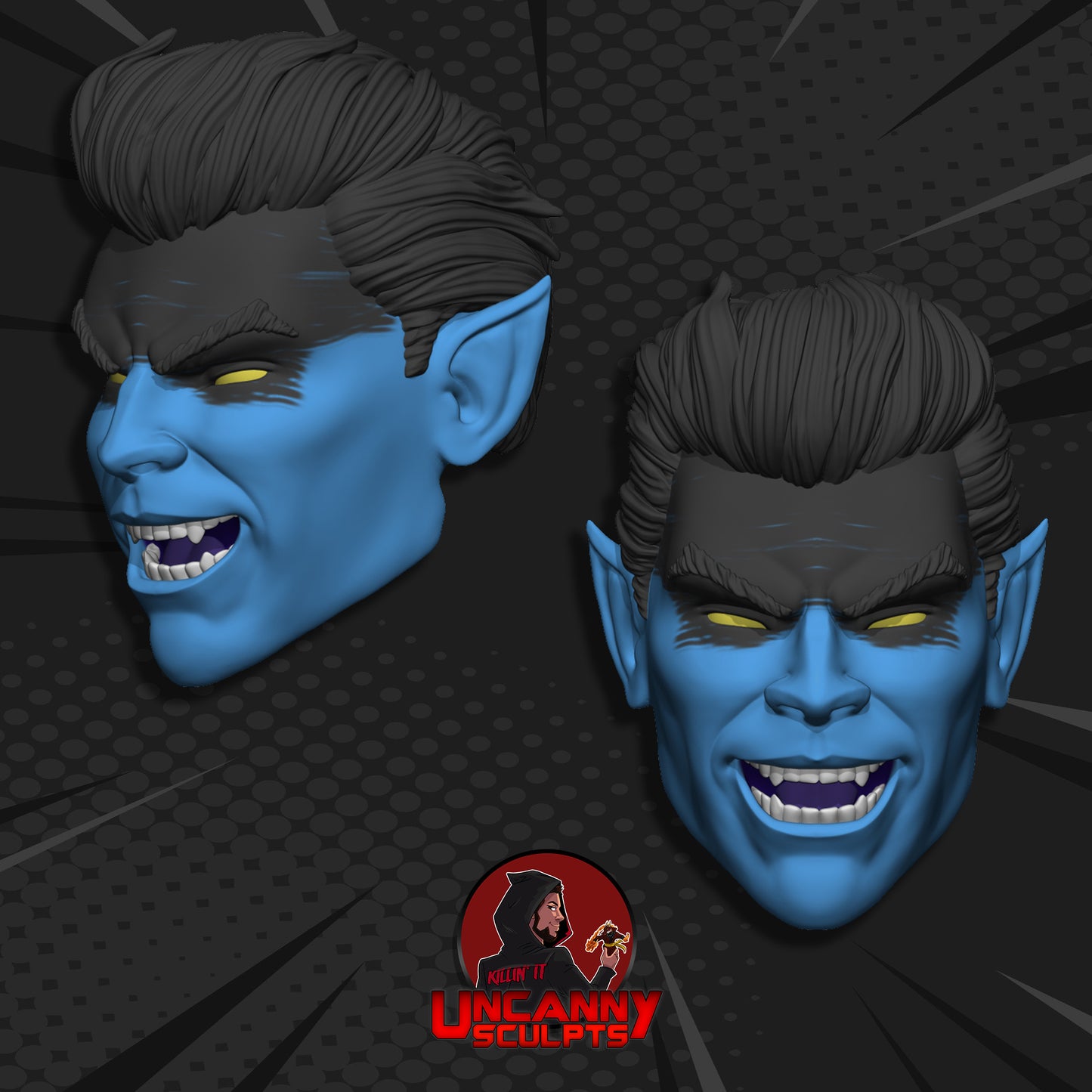 Blue Elf (Digital FIle)