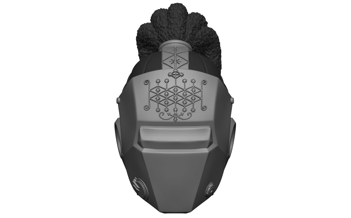 Ogun Head and Hammer Set (Digital Files)