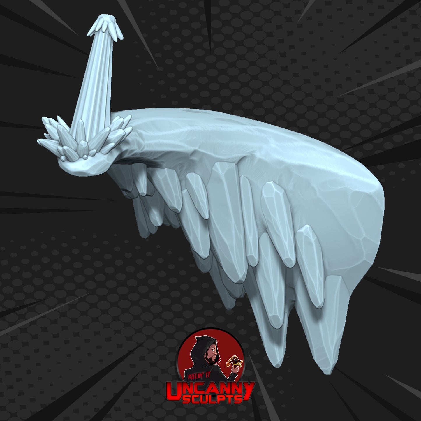 Ice Slide Wall Mount (Digital File)