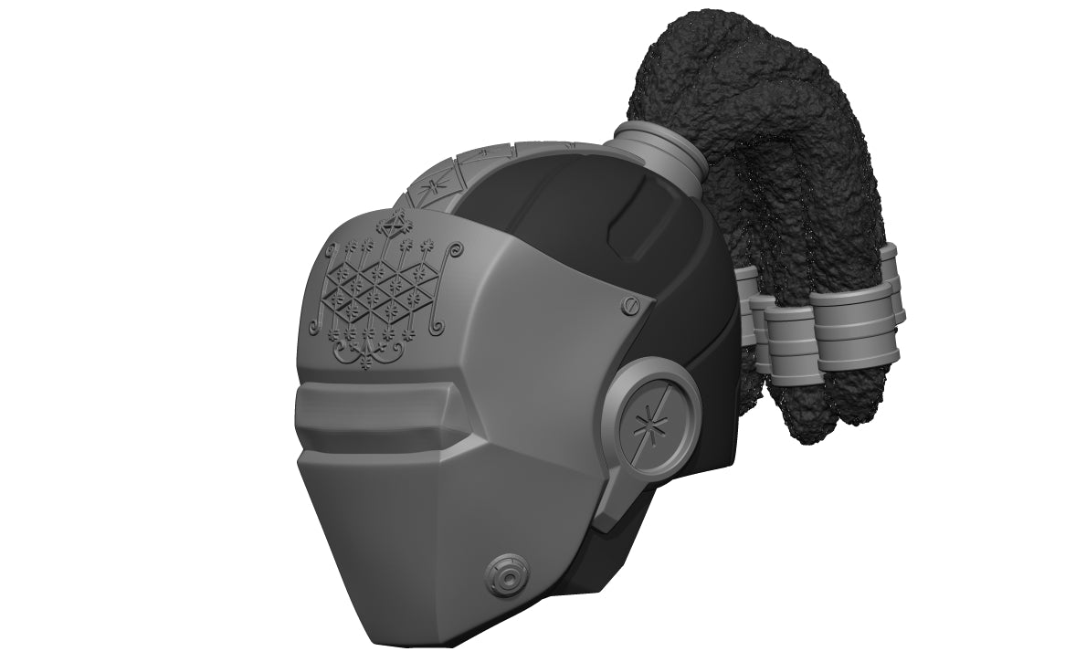 Ogun Head and Hammer Set (Digital Files)